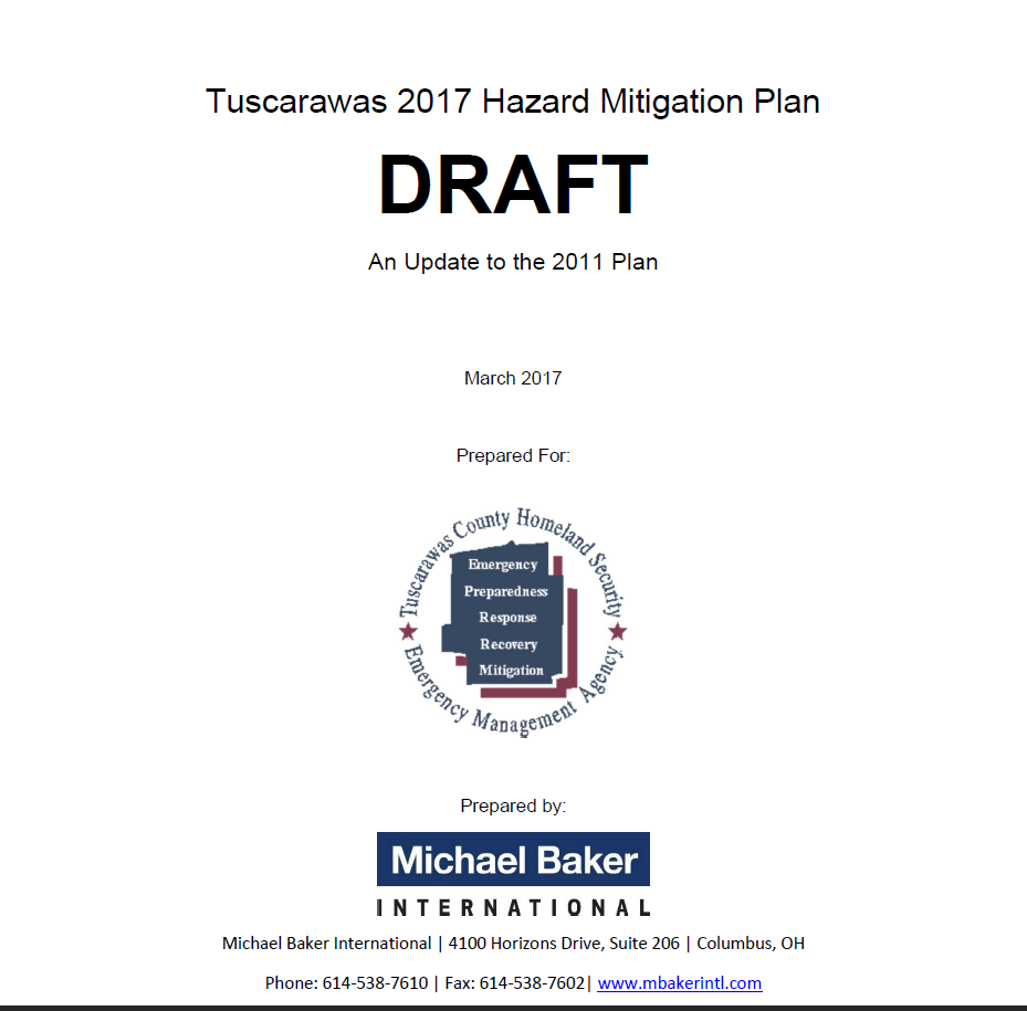 Tuscarawas Hazard Mitigation Plan